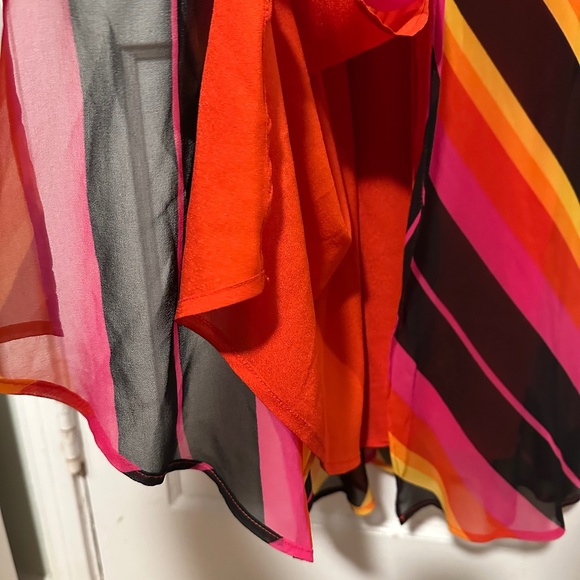 Christopher John Rogers for Target size 6 long colorblock striped dress - Picture 4 of 6